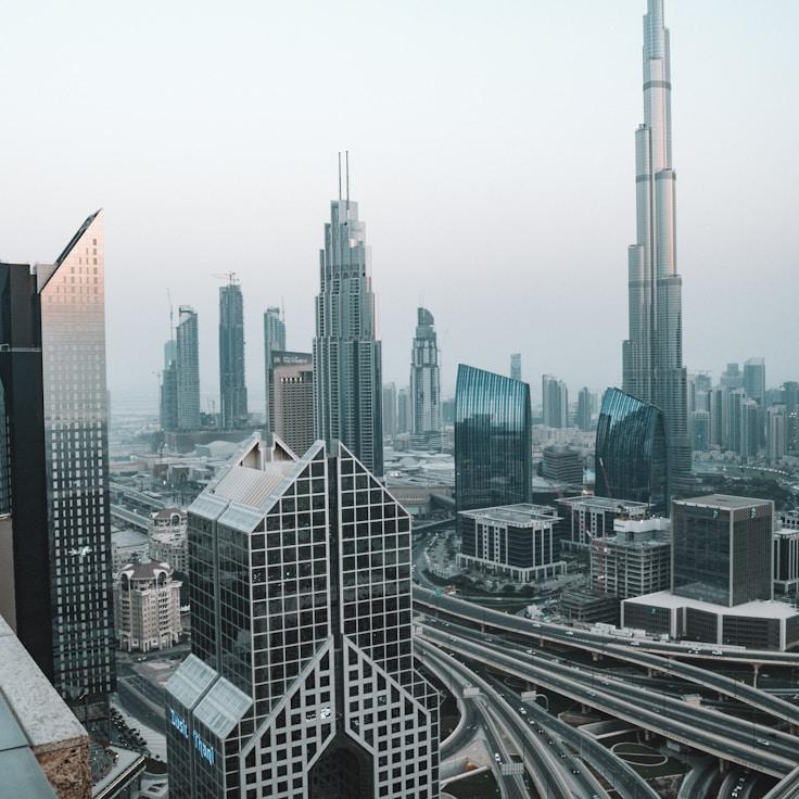 Families relaxing in a mall food court area