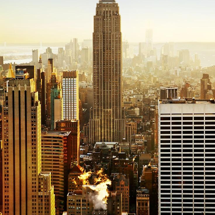 Sunset outdoors in United States